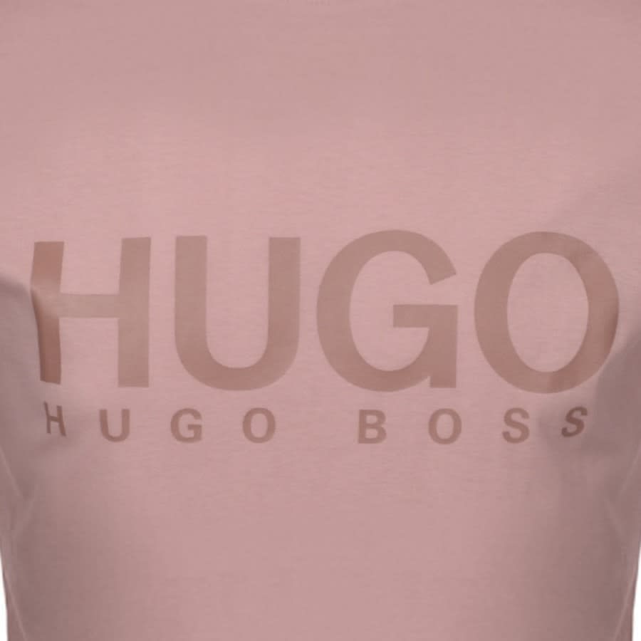Alternative Image for ProductHUGO Dolive 213 Crew Neck T Shirt Brown3