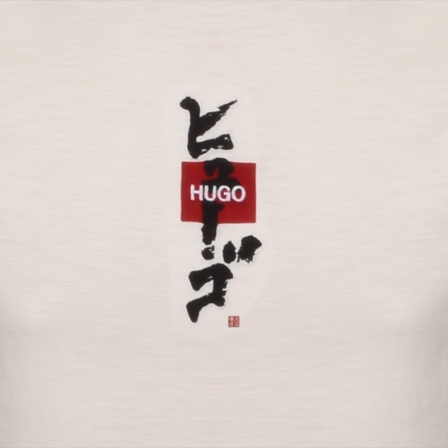 Alternative Image for ProductHUGO Dasabi T Shirt Cream3