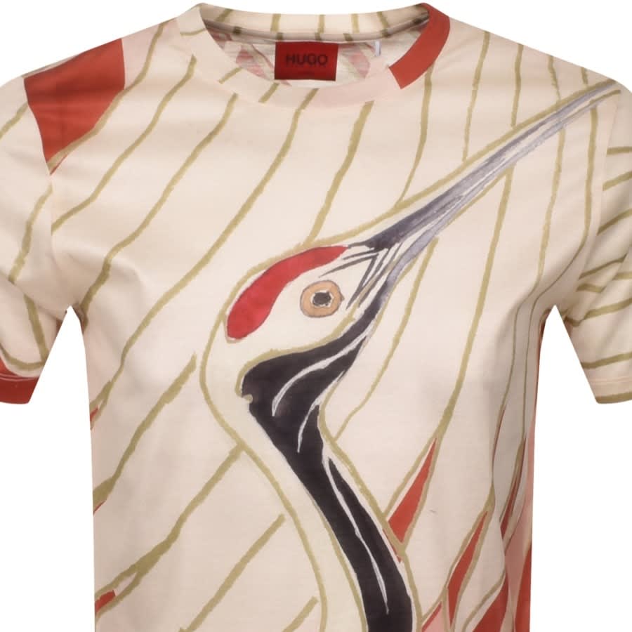 Alternative Image for ProductHUGO Dobbiko T Shirt Cream2