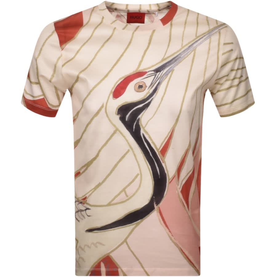 Alternative Image for ProductHUGO Dobbiko T Shirt Cream1