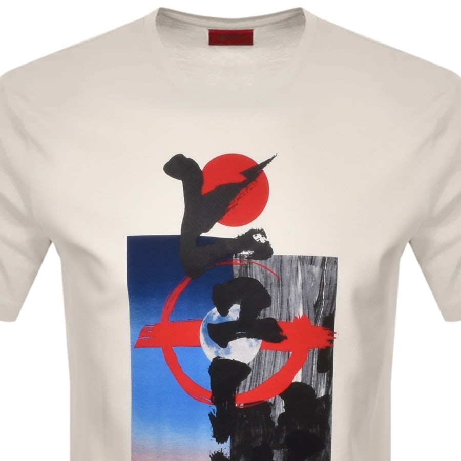 Alternative Image for ProductHUGO Damurai T Shirt Cream2