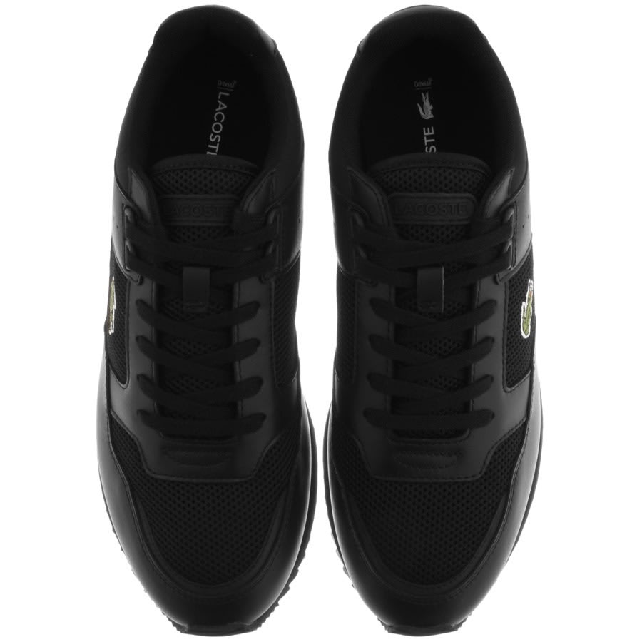 Alternative Image for ProductLacoste Partner Piste Trainers Black3