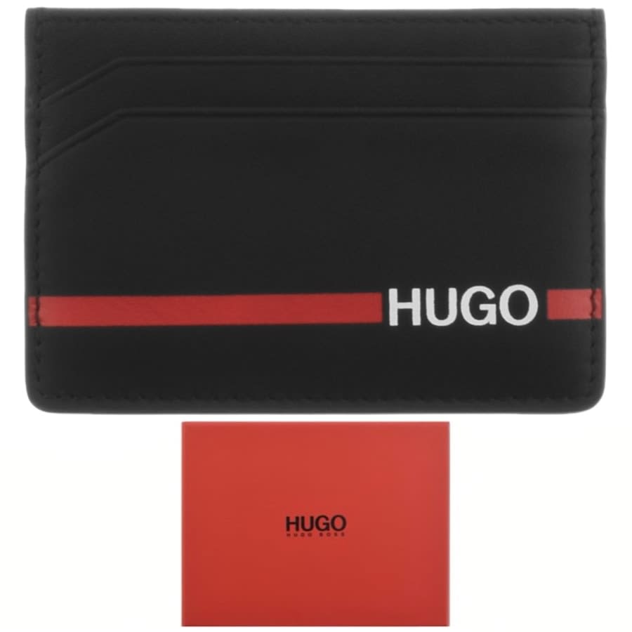 Alternative Image for ProductHUGO Austen Card Holder Black1