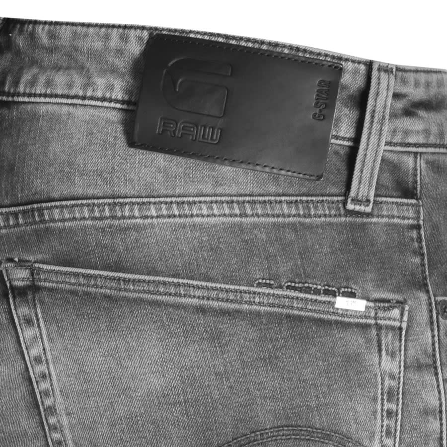 Alternative Image for ProductG Star Raw 3301 Straight Tapered Jeans Grey3