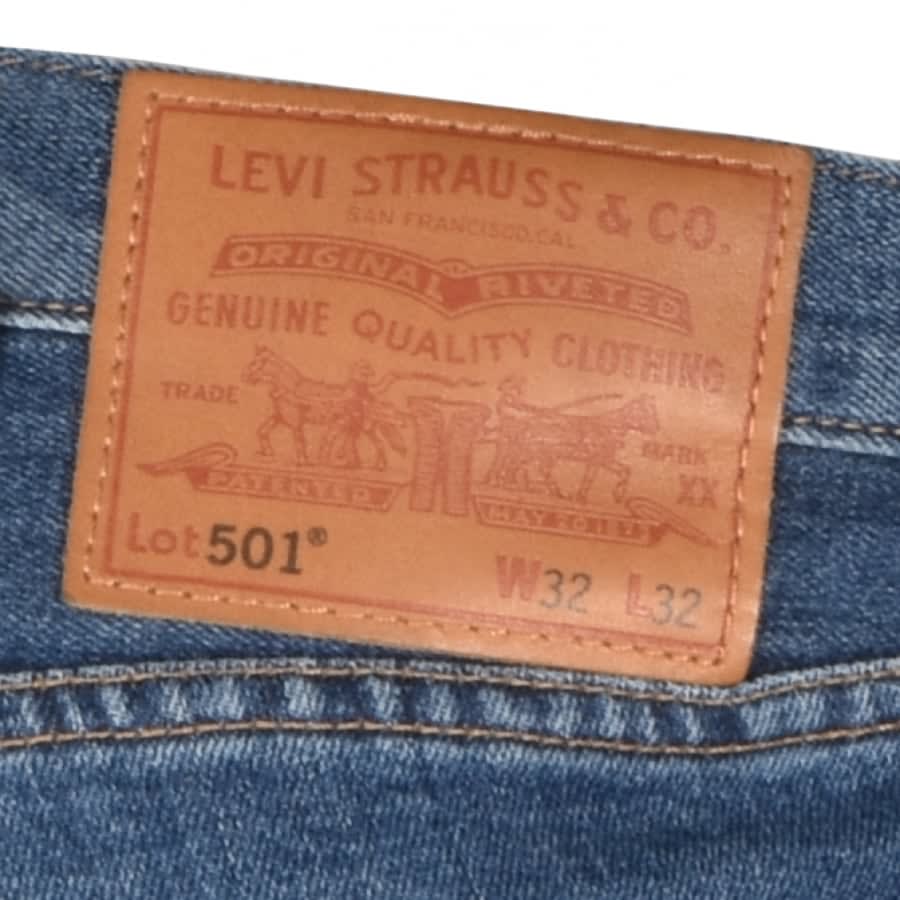 Alternative Image for ProductLevis 501 Original Fit Jeans Blue3