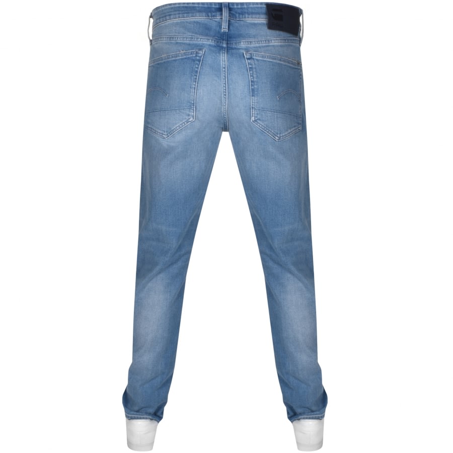 Alternative Image for ProductG Star Raw 3301 Straight Jeans Blue2