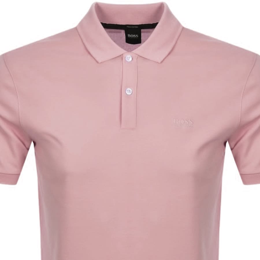 Alternative Image for ProductBOSS Pallas Short Sleeved Polo T Shirt Pink2