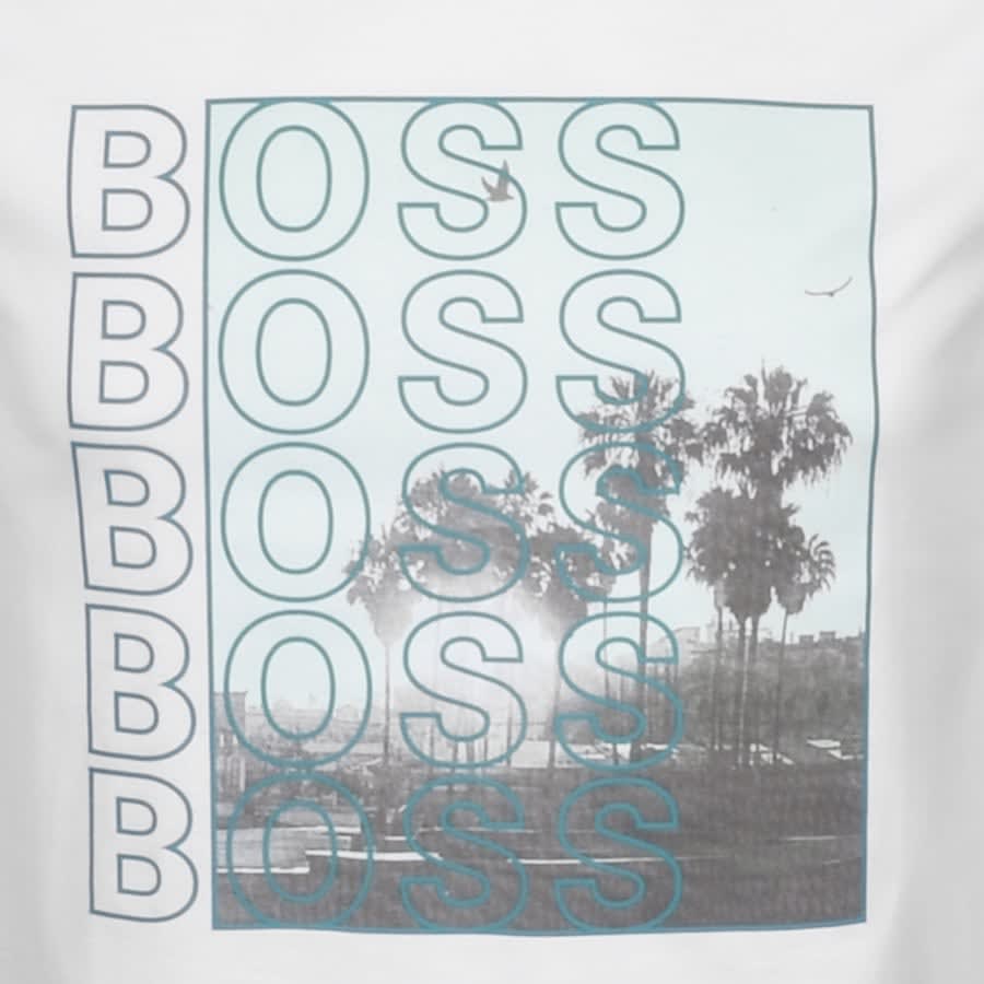 Alternative Image for ProductBOSS Tessler 192 Logo T Shirt White3