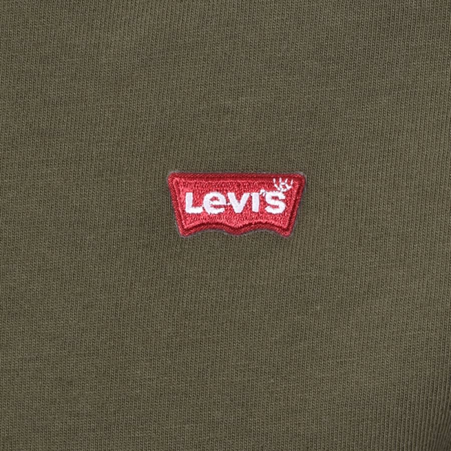Alternative Image for ProductLevis Original Crew Neck Logo T Shirt Green3