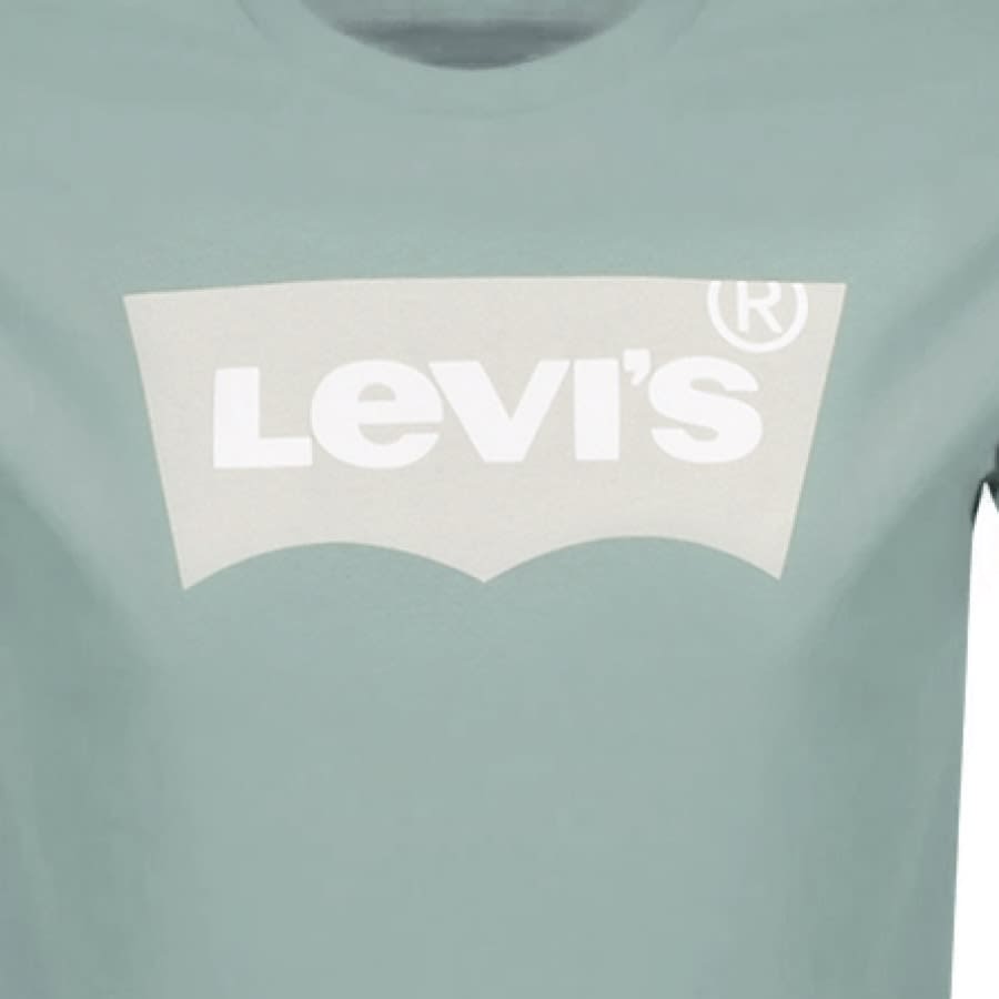 Alternative Image for ProductLevis Logo Crew Neck T Shirt Blue3