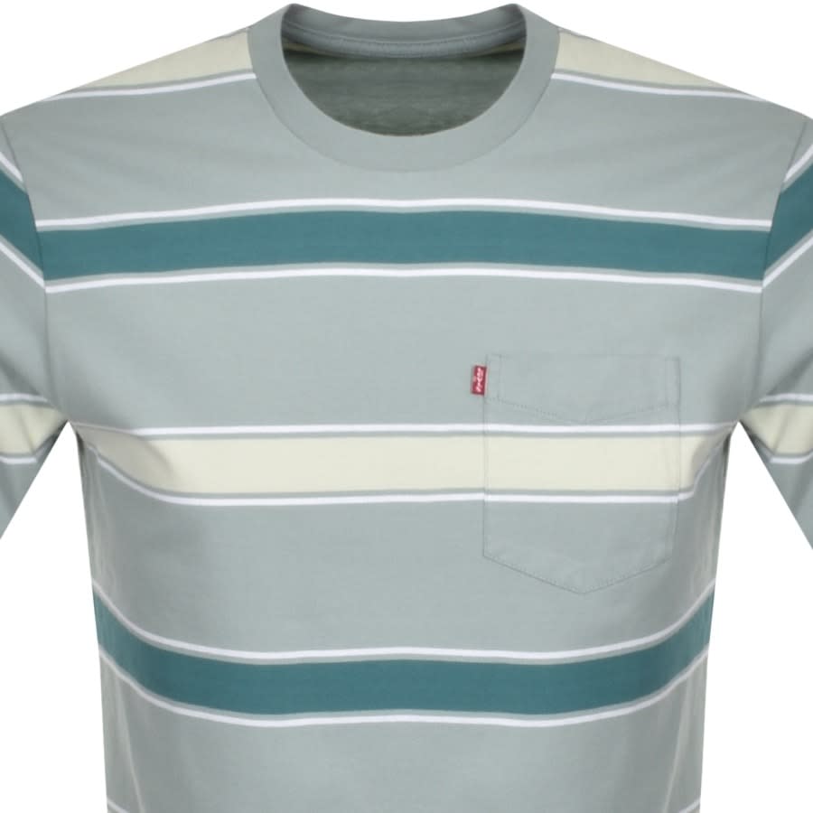 Alternative Image for ProductLevis Pocket Logo T Shirt Blue2