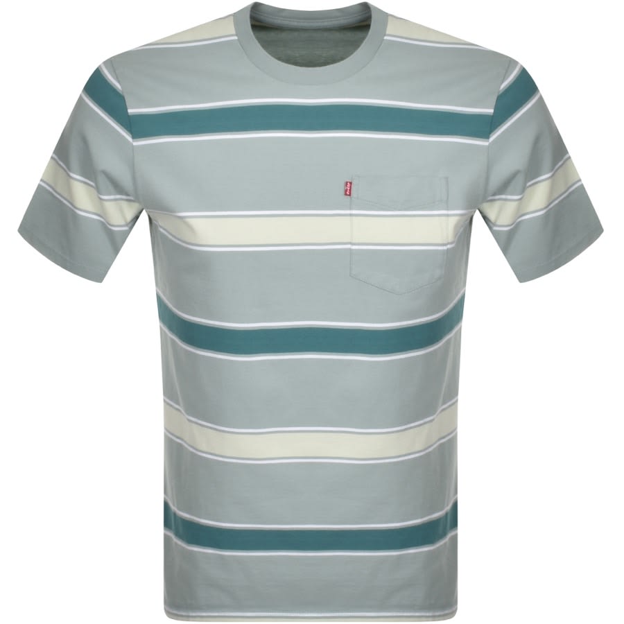 Alternative Image for ProductLevis Pocket Logo T Shirt Blue1