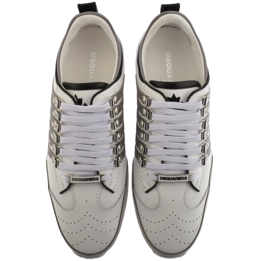 Alternative Image for ProductDSQUARED2 Icon 251 Trainers White3