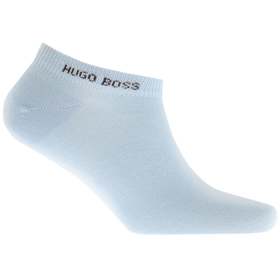 Alternative Image for ProductBOSS Two Pack Trainer Socks Blue2