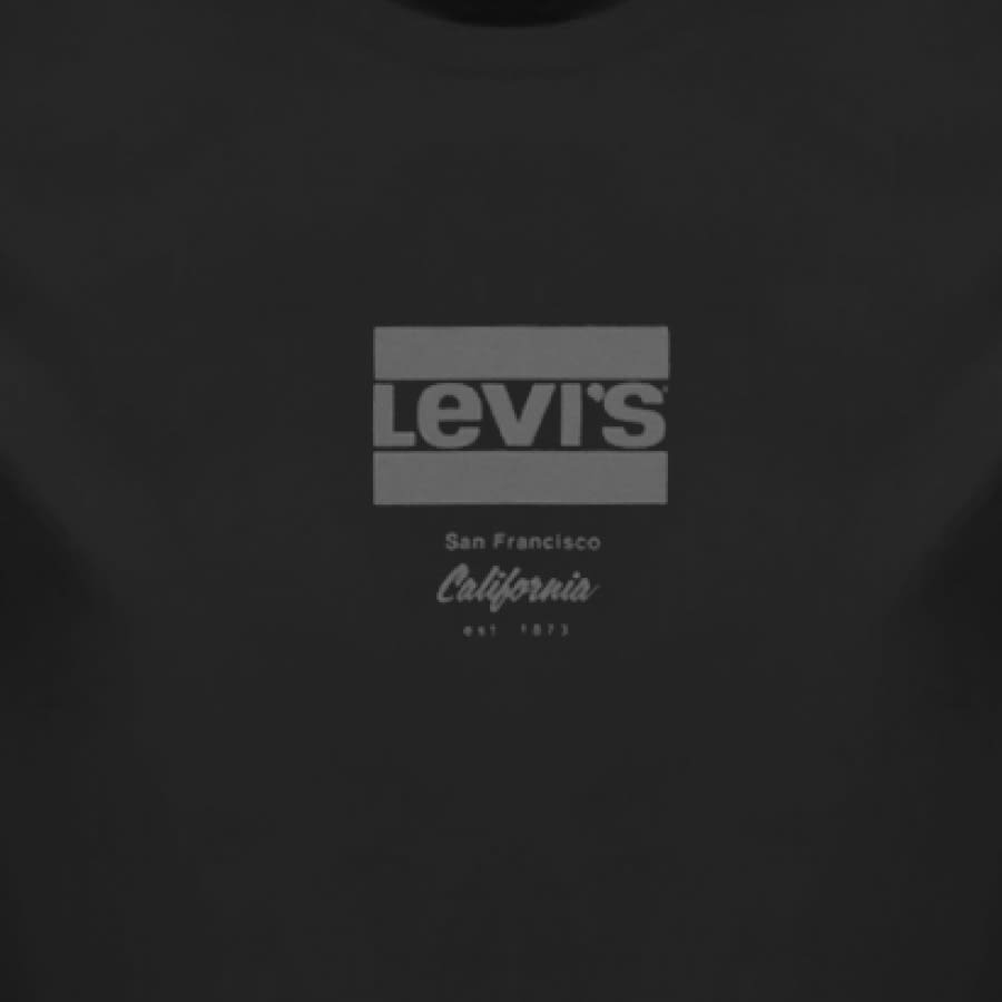 Alternative Image for ProductLevis Crew Neck Sportswear T Shirt Black3