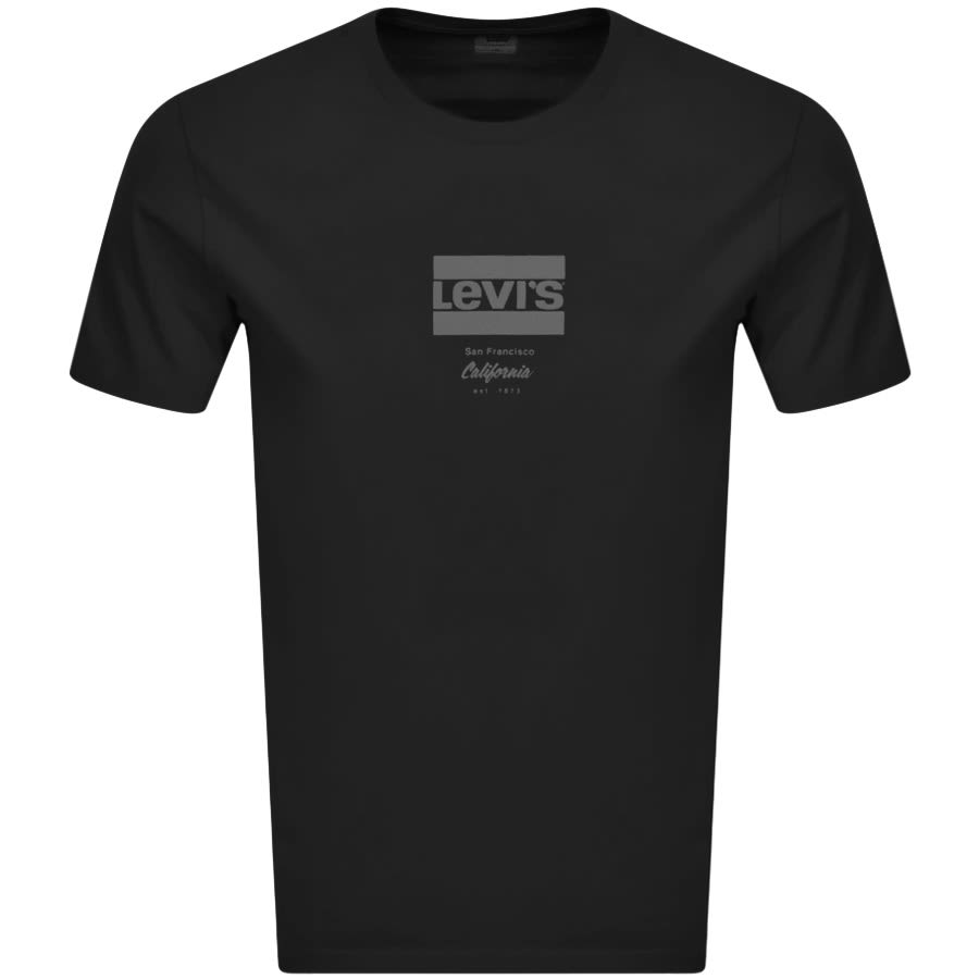 Alternative Image for ProductLevis Crew Neck Sportswear T Shirt Black1