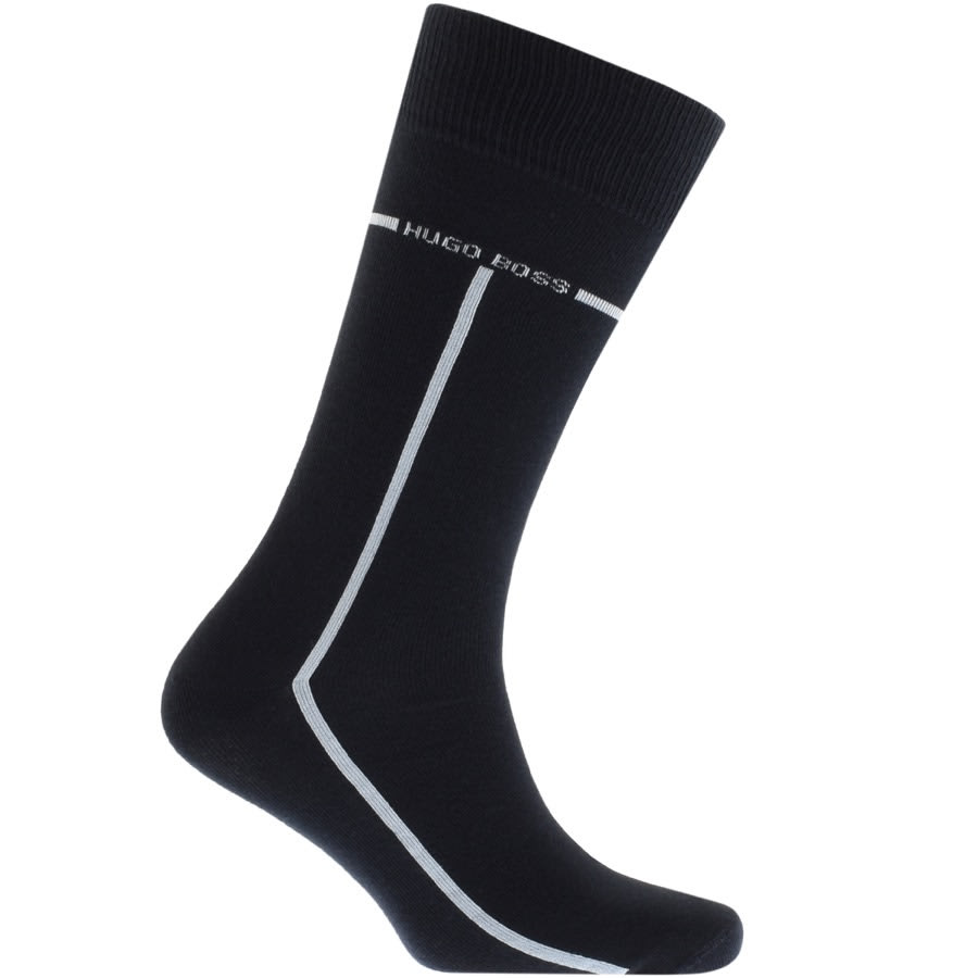 Alternative Image for ProductBOSS Two Pack Socks Navy3