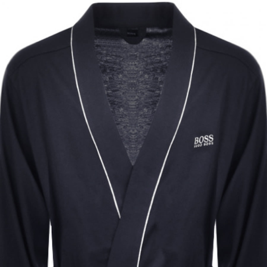 Alternative Image for ProductBOSS Kimono Bath Robe Blue2