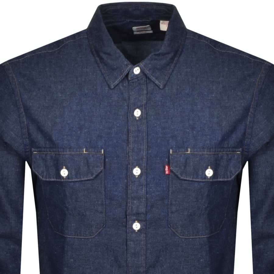 Alternative Image for ProductLevis Jackson Worker Long Sleeve Shirt Blue2
