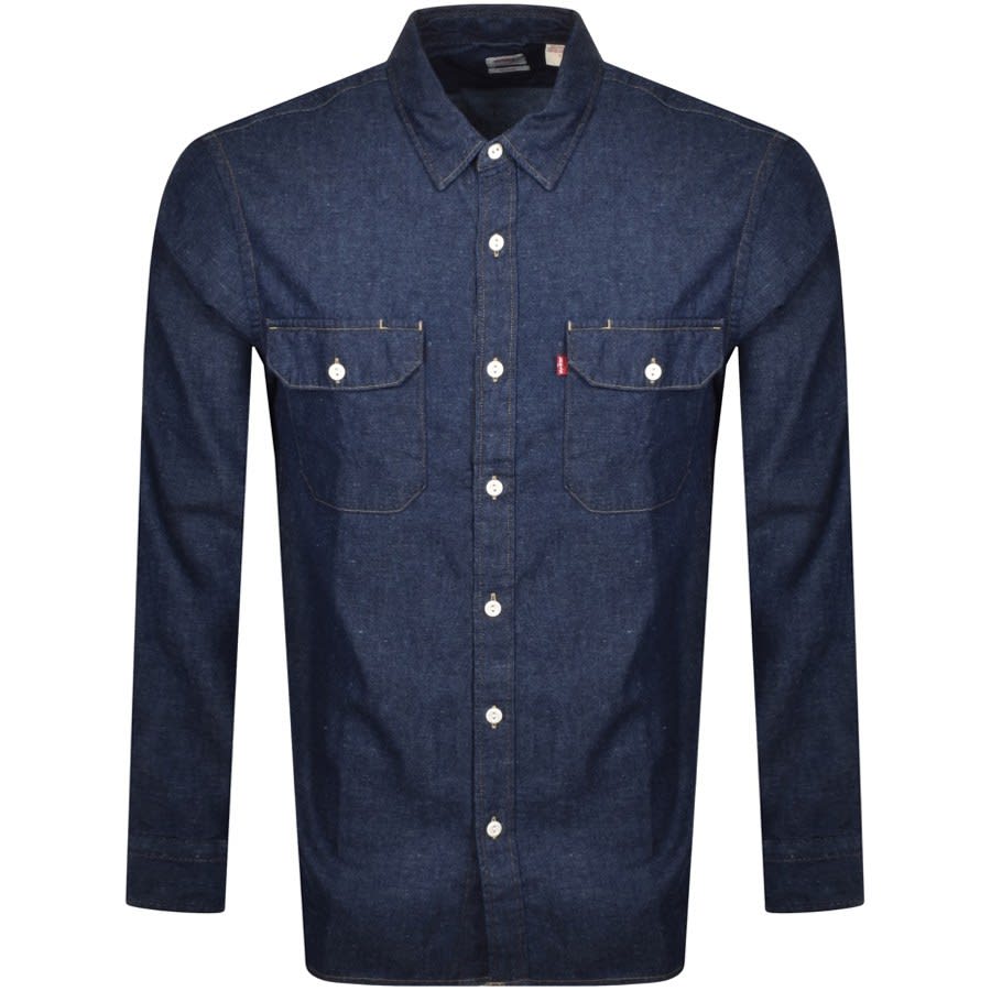 Alternative Image for ProductLevis Jackson Worker Long Sleeve Shirt Blue1