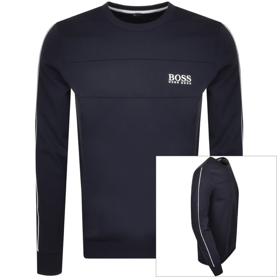 Alternative Image for ProductBOSS Bodywear Lounge Tracksuit Navy2
