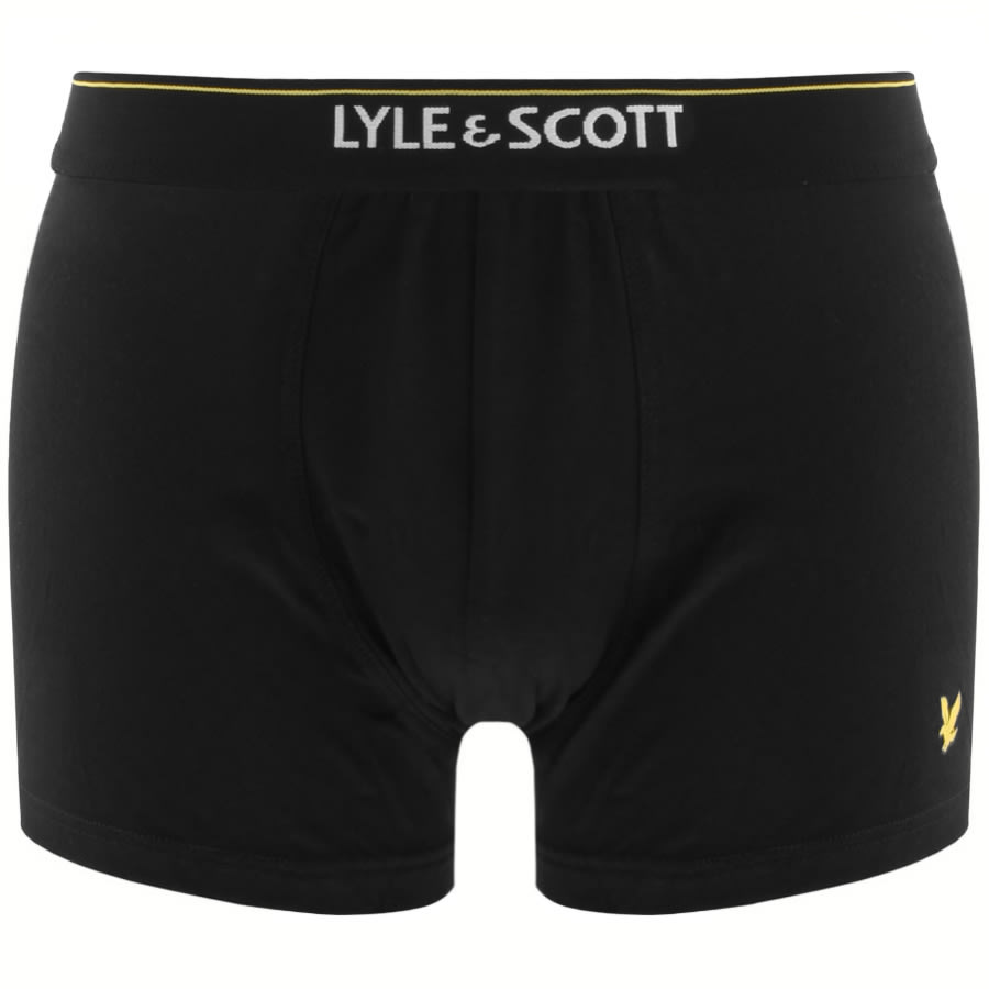Alternative Image for ProductLyle And Scott Five Pack Trunks Grey3