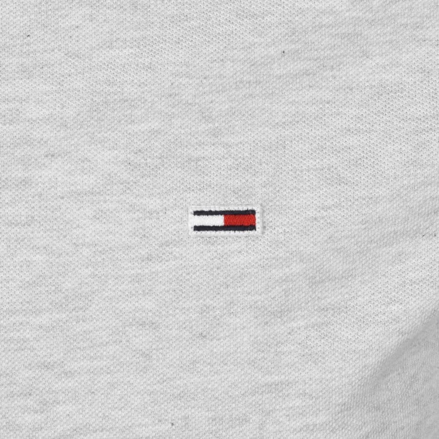 Alternative Image for ProductTommy Jeans Flag Polo T Shirt Grey3