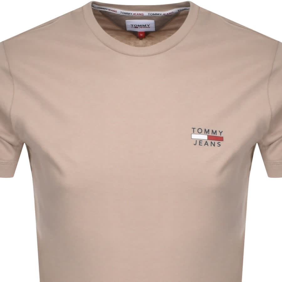 Alternative Image for ProductTommy Jeans Logo T Shirt Beige2