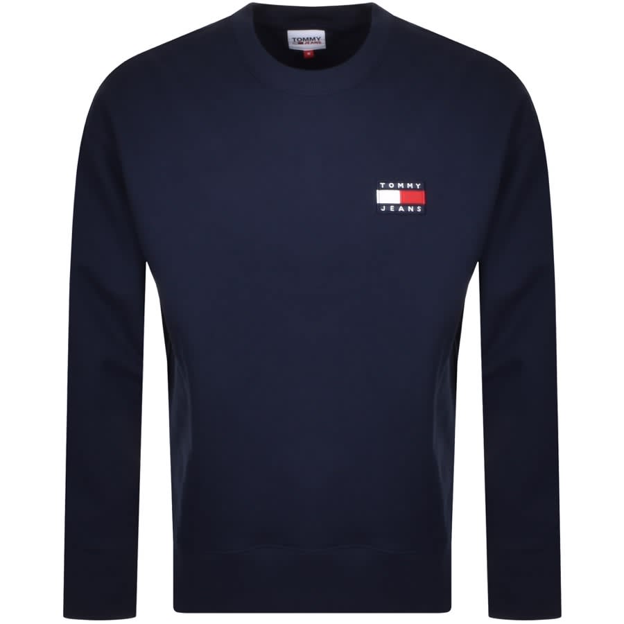 Alternative Image for ProductTommy Jeans Badge Logo Sweatshirt Navy1