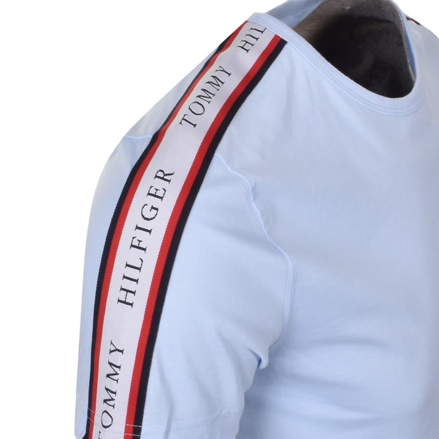 Alternative Image for ProductTommy Hilfiger Shoulder Tape T Shirt Blue3