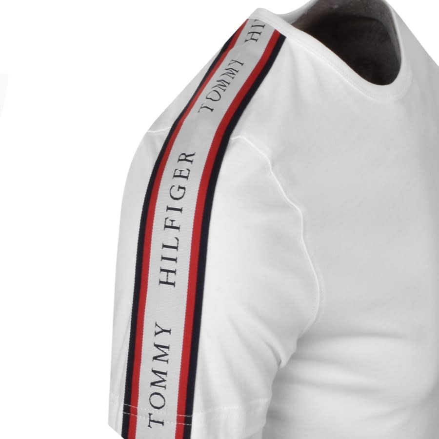 Alternative Image for ProductTommy Hilfiger Shoulder Tape T Shirt White3