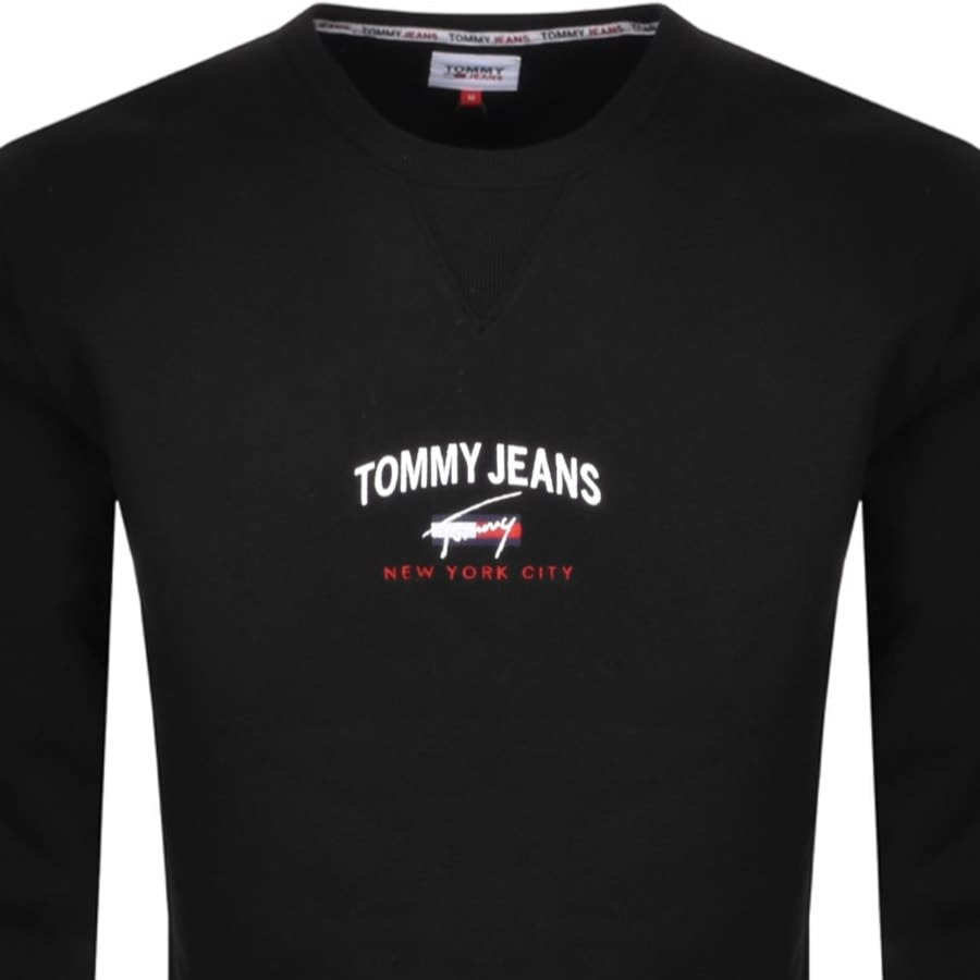 Alternative Image for ProductTommy Jeans Timeless Sweatshirt Black2