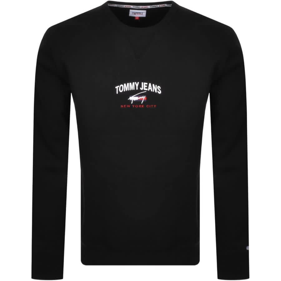 Alternative Image for ProductTommy Jeans Timeless Sweatshirt Black1
