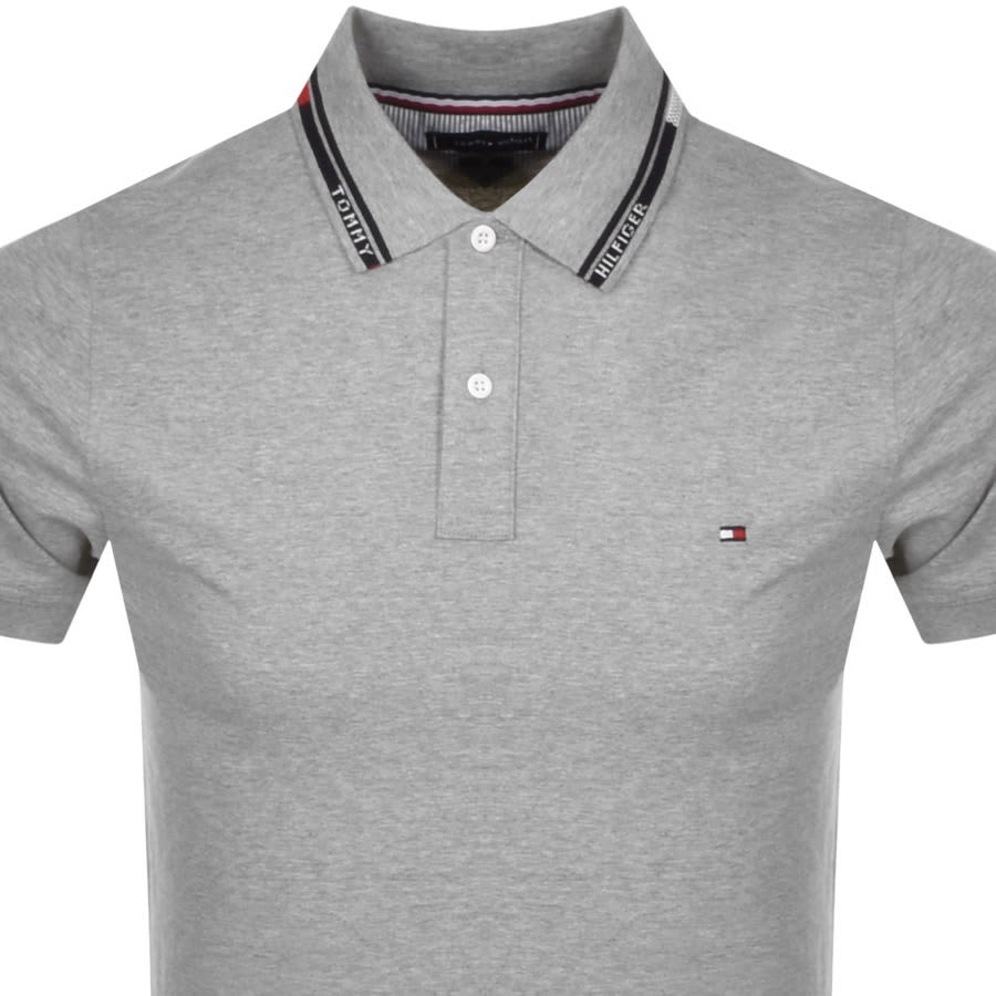 Alternative Image for ProductTommy Hilfiger Slim Fit Polo T Shirt Grey2