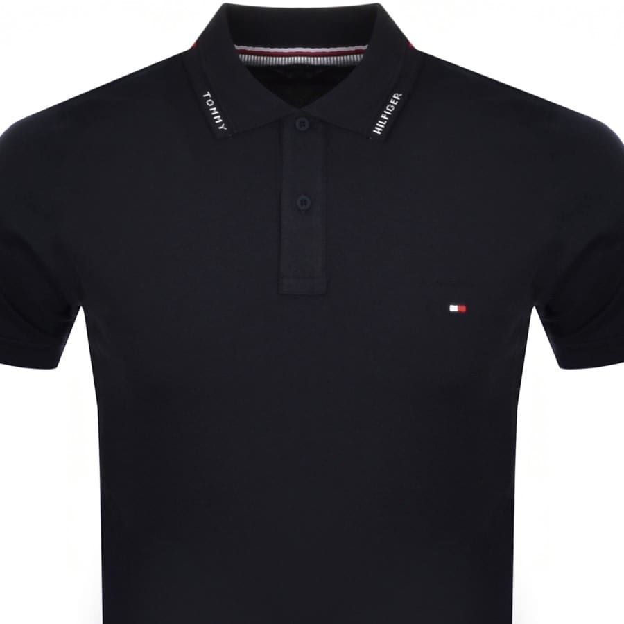 Alternative Image for ProductTommy Hilfiger Slim Fit Polo T Shirt Navy2