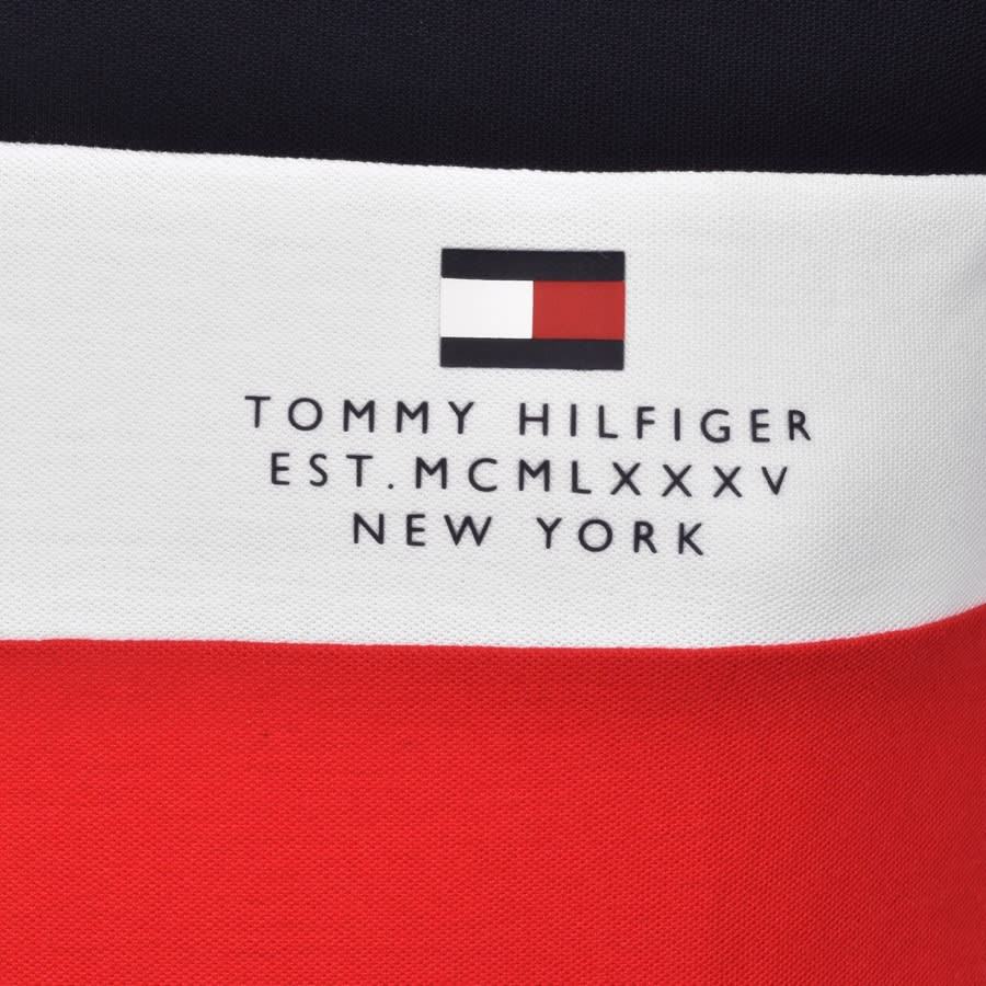 Alternative Image for ProductTommy Hilfiger Slim Fit Polo T Shirt Navy3
