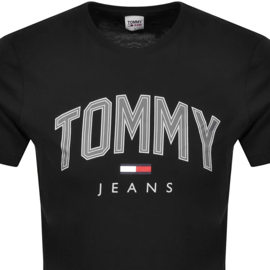 Alternative Image for ProductTommy Jeans Shadow Print Logo T Shirt Black2