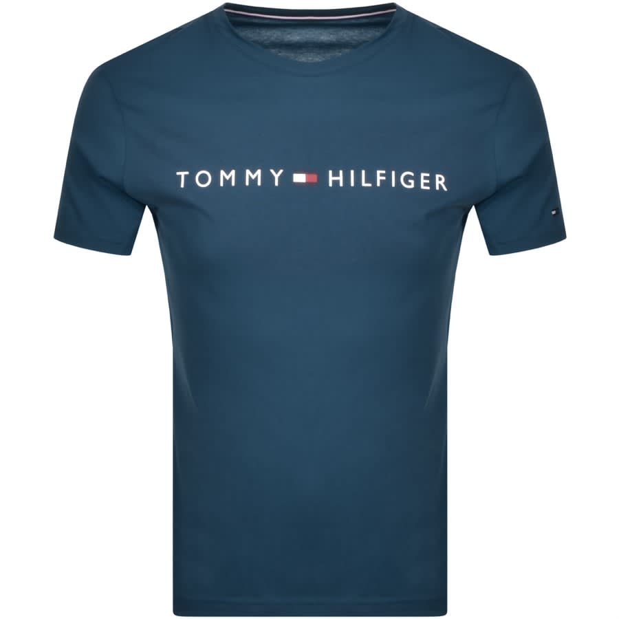 Alternative Image for ProductTommy Hilfiger Logo T Shirt Blue1