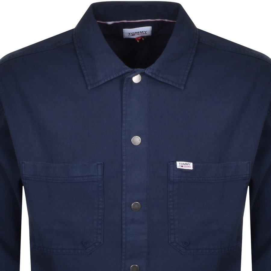 Alternative Image for ProductTommy Jeans Twill Overshirt Navy2