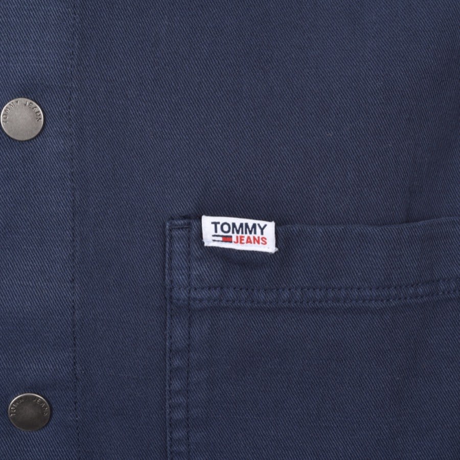 Alternative Image for ProductTommy Jeans Twill Overshirt Navy3