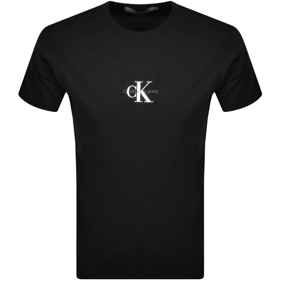 Alternative Image for ProductCalvin Klein Jeans Chest Logo T Shirt Black1