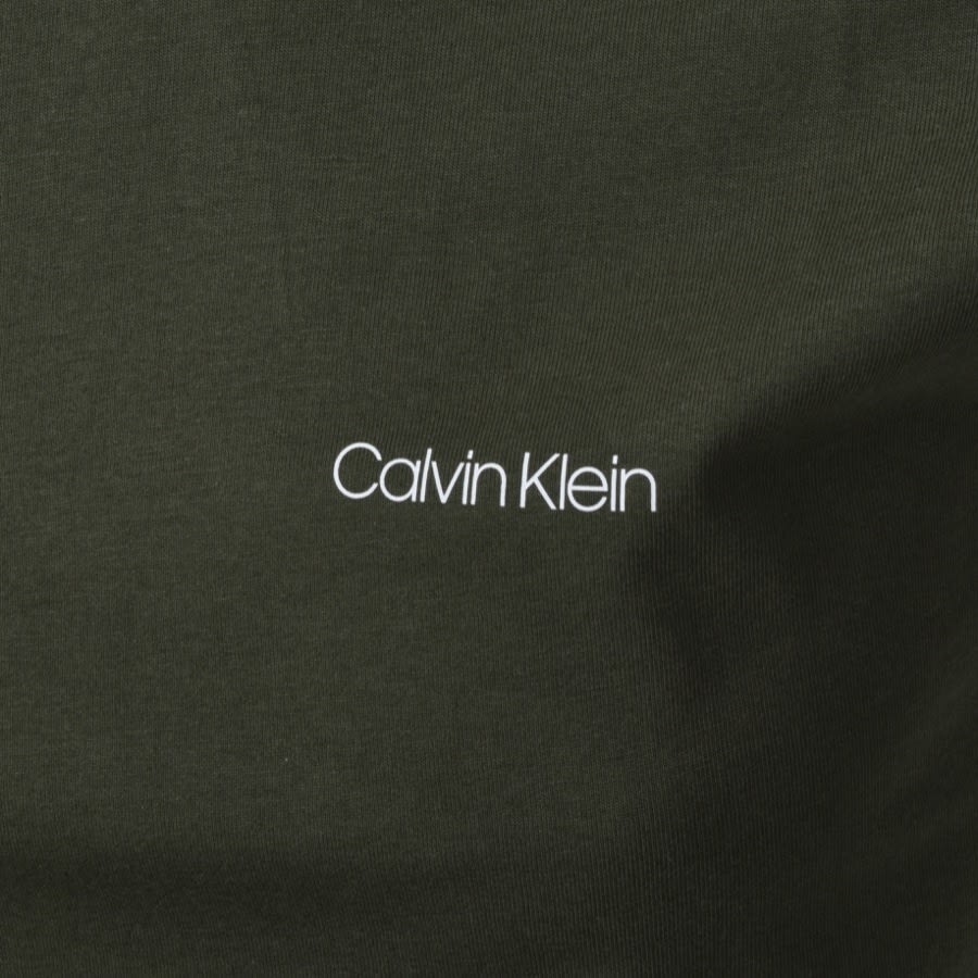 Alternative Image for ProductCalvin Klein Jeans Chest Logo T Shirt Green3