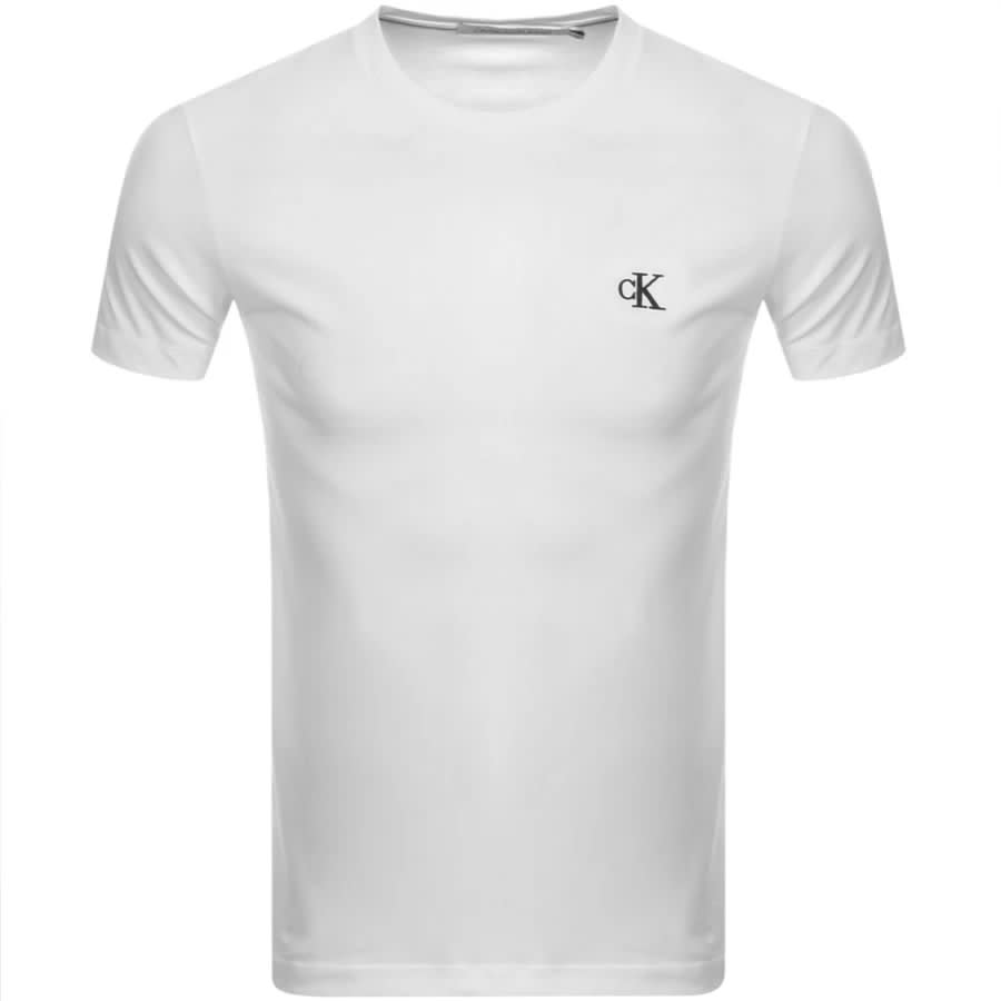 Alternative Image for ProductCalvin Klein Jeans Logo T Shirt White1
