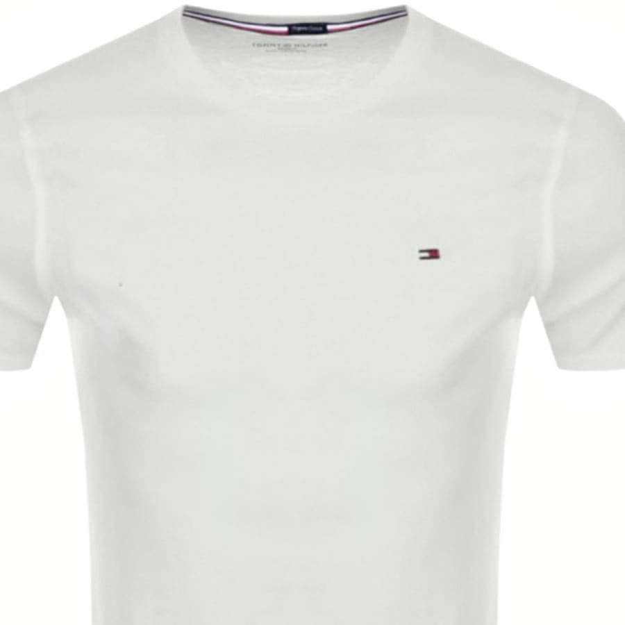 Alternative Image for ProductTommy Hilfiger Core Slim Fit T Shirt White2
