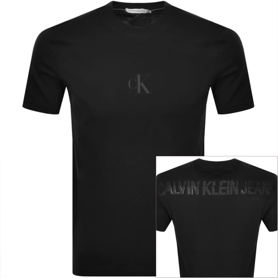 Alternative Image for ProductCalvin Klein Jeans Back Logo T Shirt Black1