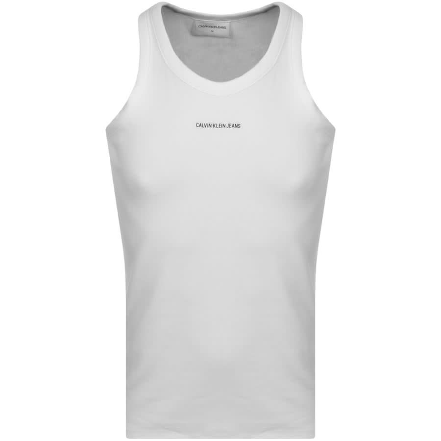Alternative Image for ProductCalvin Klein Logo Vest T Shirt White1