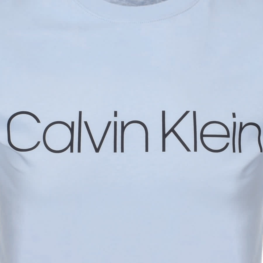 Alternative Image for ProductCalvin Klein Logo T Shirt Blue3