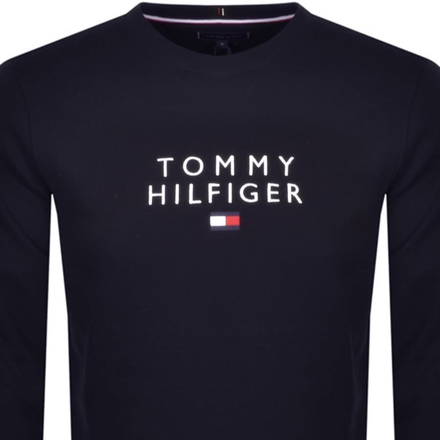 Alternative Image for ProductTommy Hilfiger Crew Neck Sweatshirt Navy2