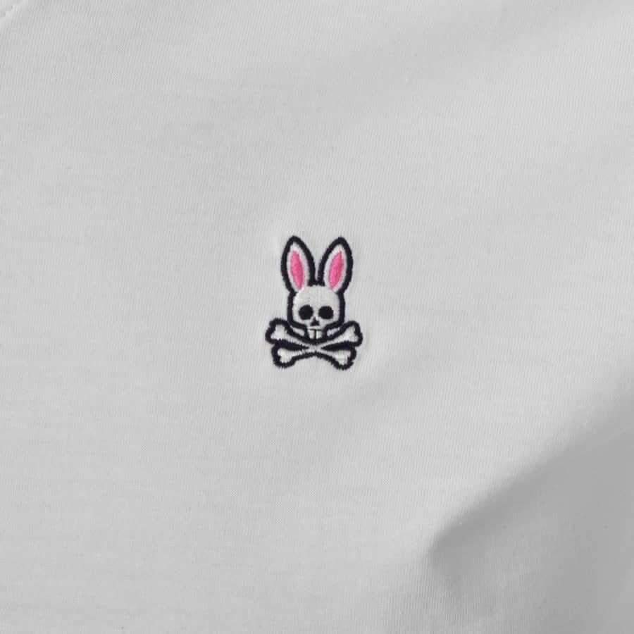 Alternative Image for ProductPsycho Bunny Classic V Neck T Shirt White3