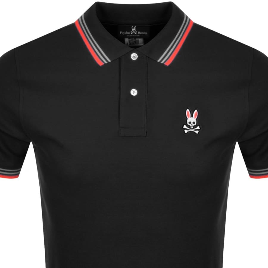 Alternative Image for ProductPsycho Bunny Crossgate Polo T Shirt Black2
